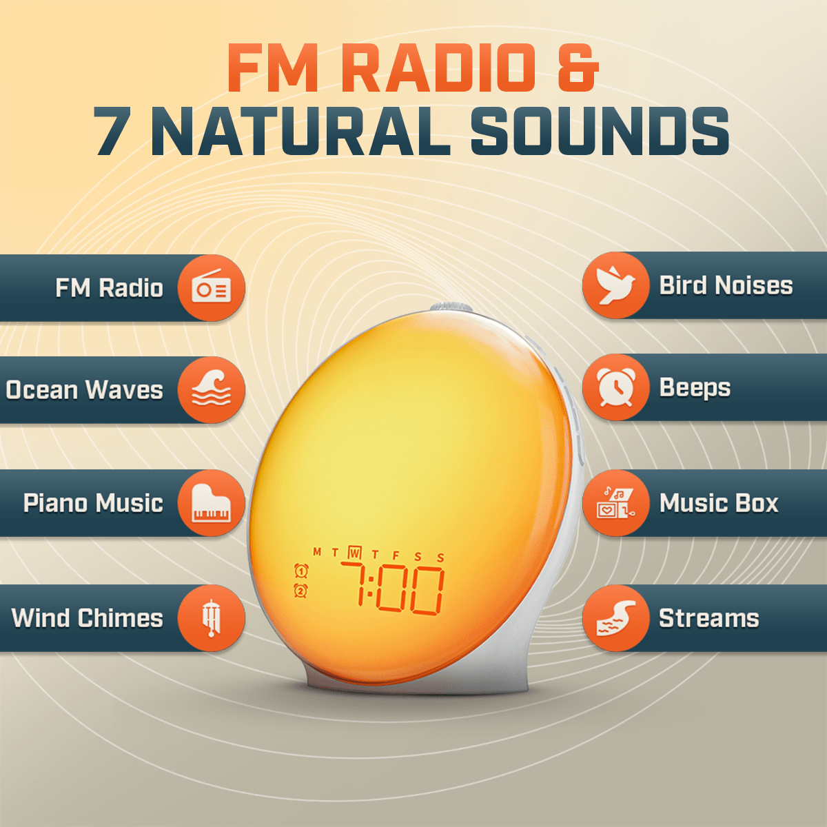 Wake Up Sunrise Alarm Clock