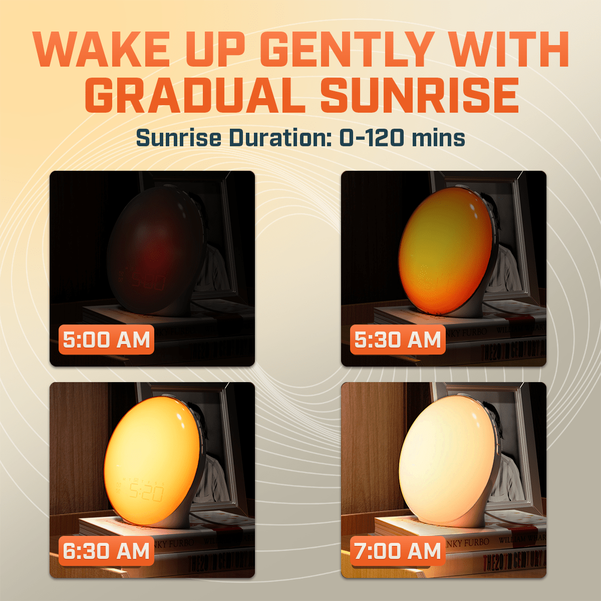 Wake Up Sunrise Alarm Clock