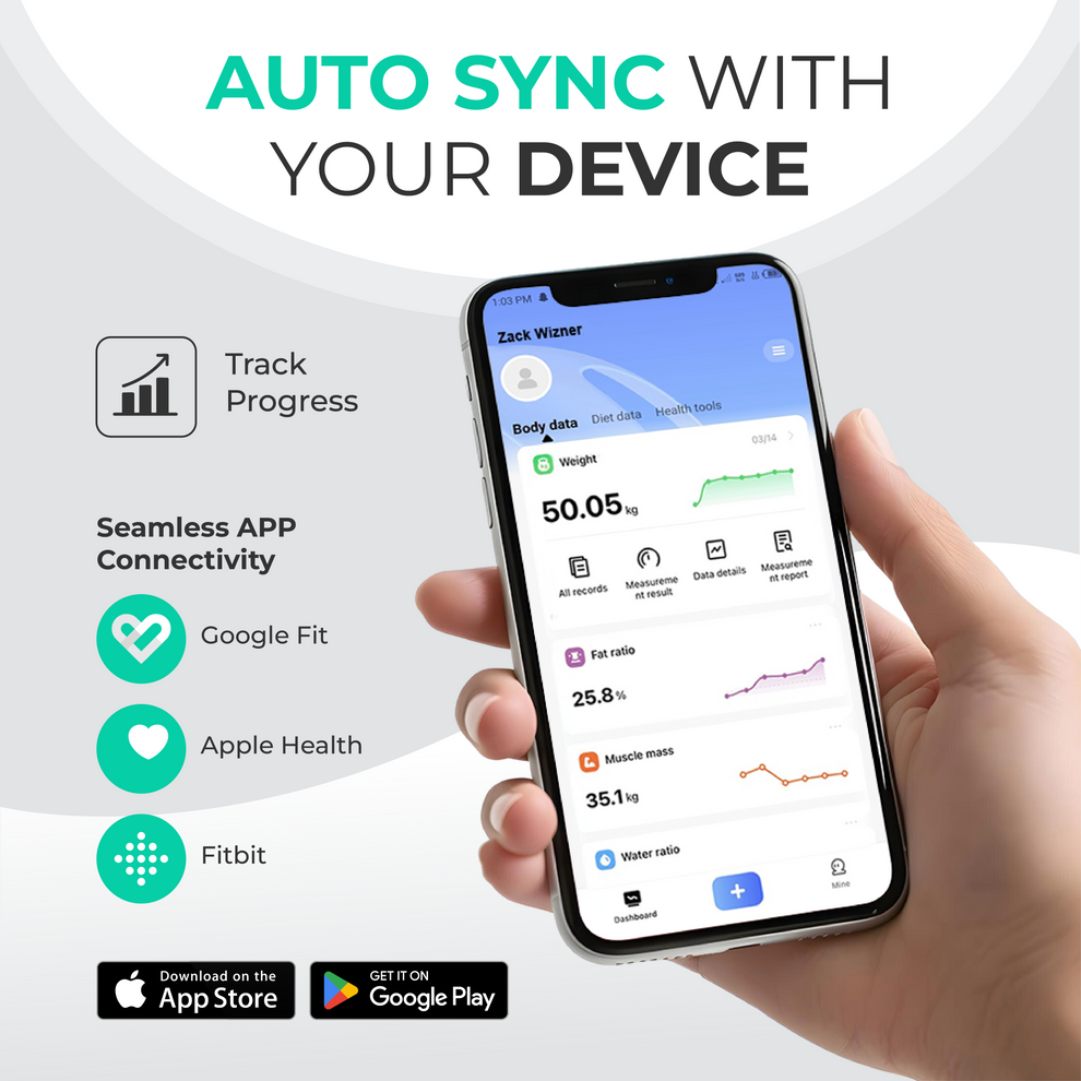 Smart Body Composition Weighing Scale