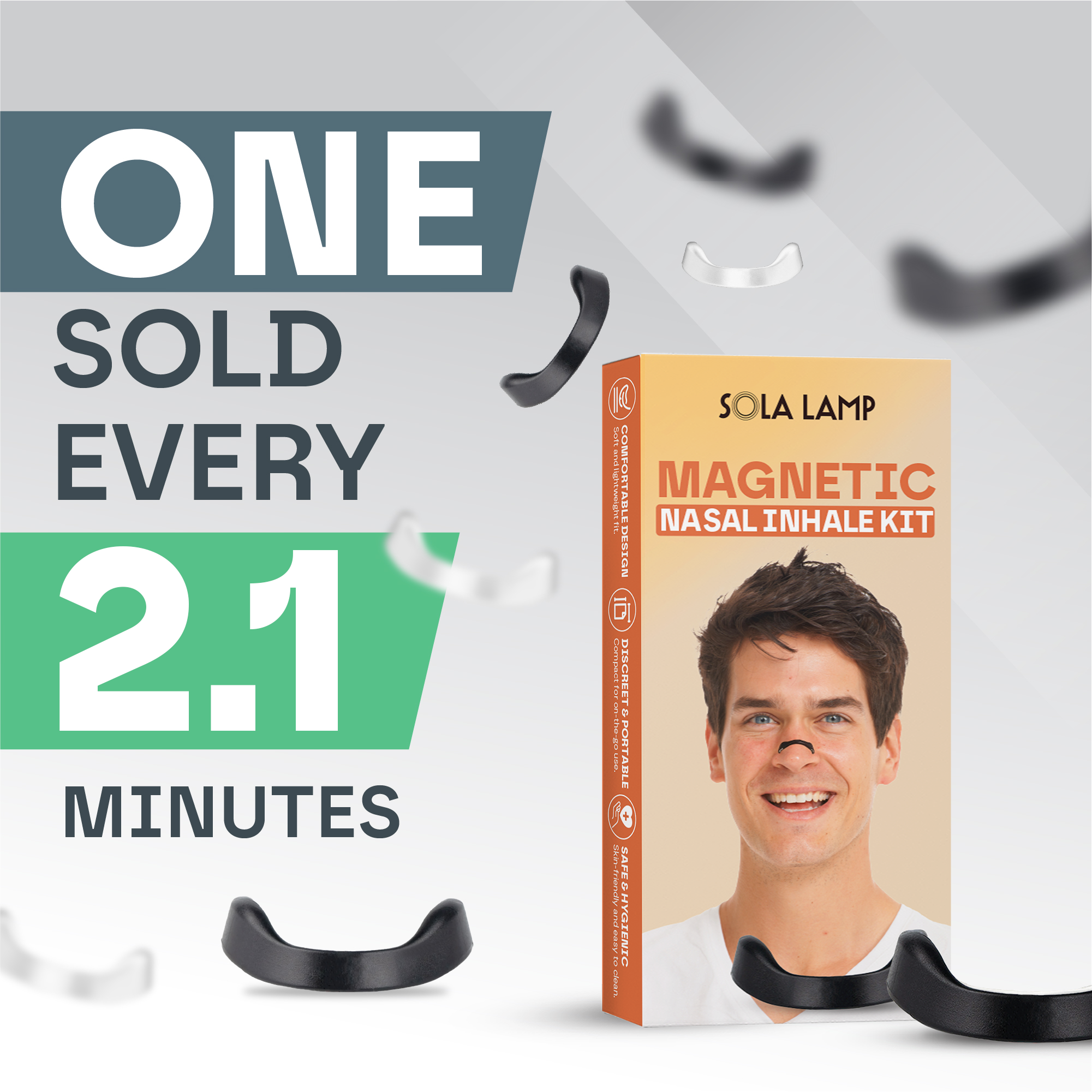 Magnetic Nasal Breathing Kit