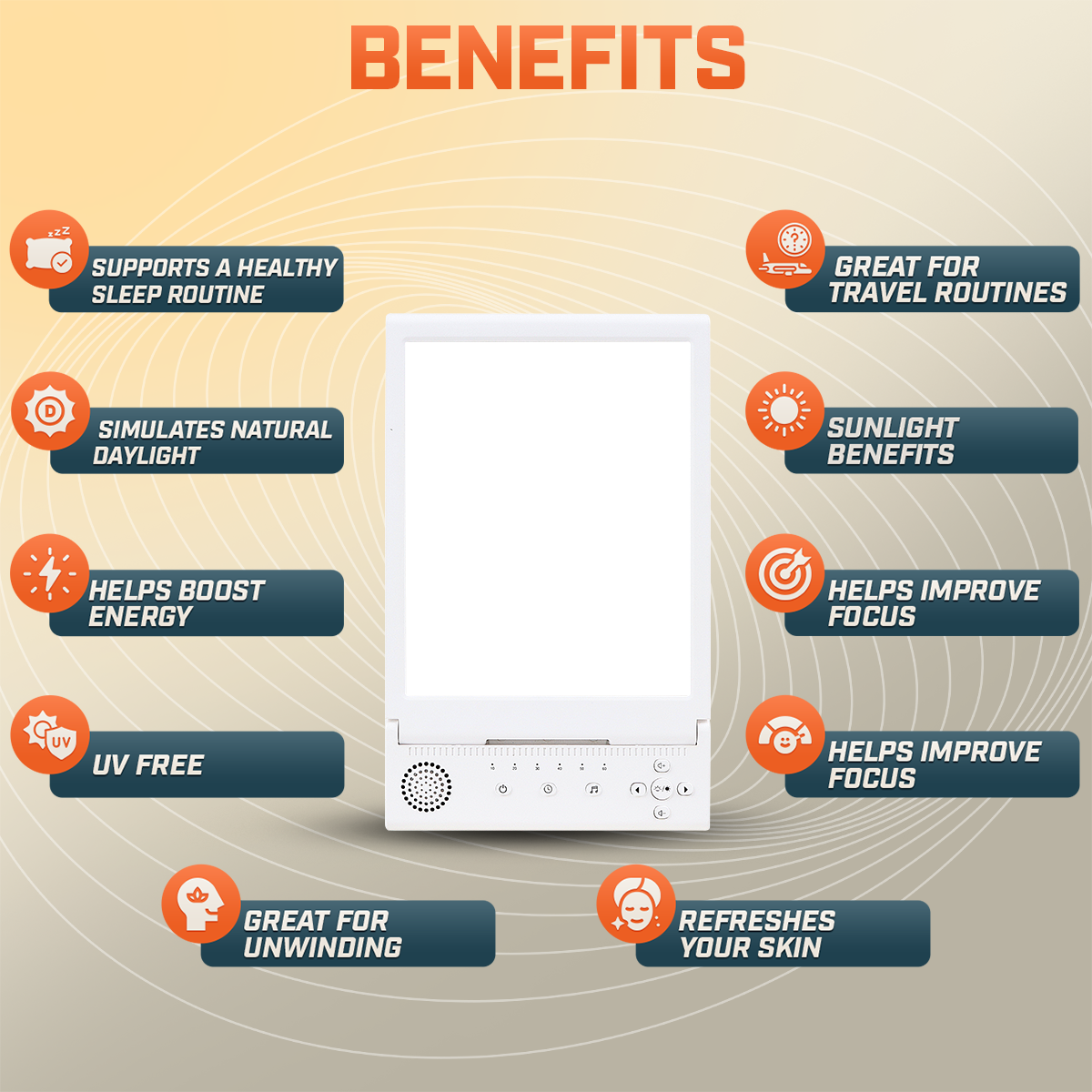 Light Therapy Lamp Pro *Best Seller* DP8